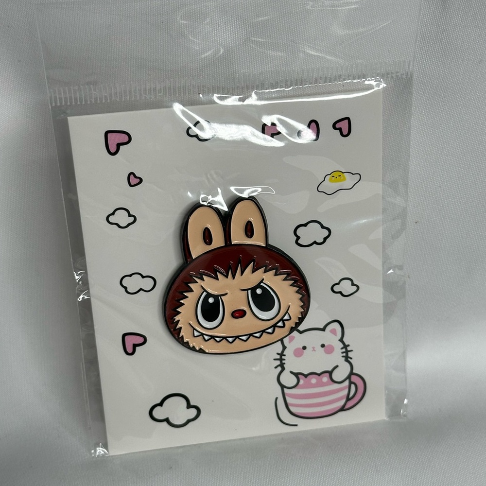 Labubu The Monsters Pin in Brown - Picture 6 of 7